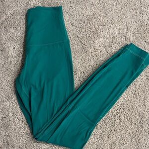 Lululemon Align High Rise Leggings 25” Size 0 in Green